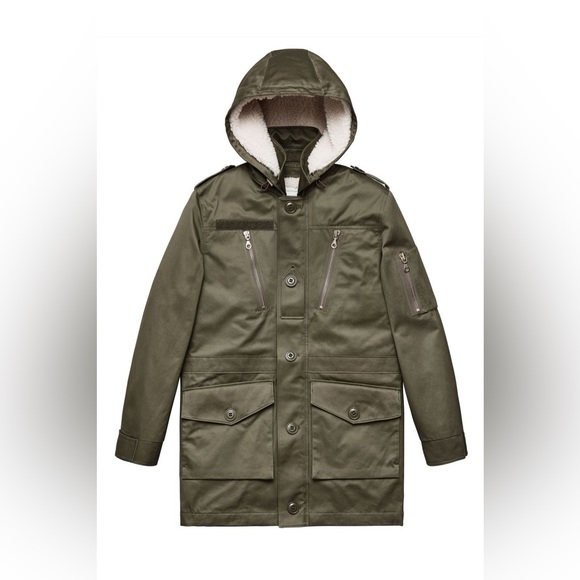 Erdem x H&M Men’s Parka with Sherpa Lining - Picture 5 of 7